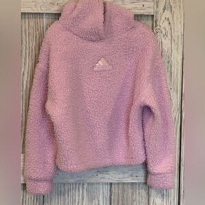 Adidas pullover Hoodie for little girls sz 6X. EUC